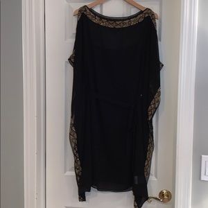 Aidan Mattox size small maternity black dress